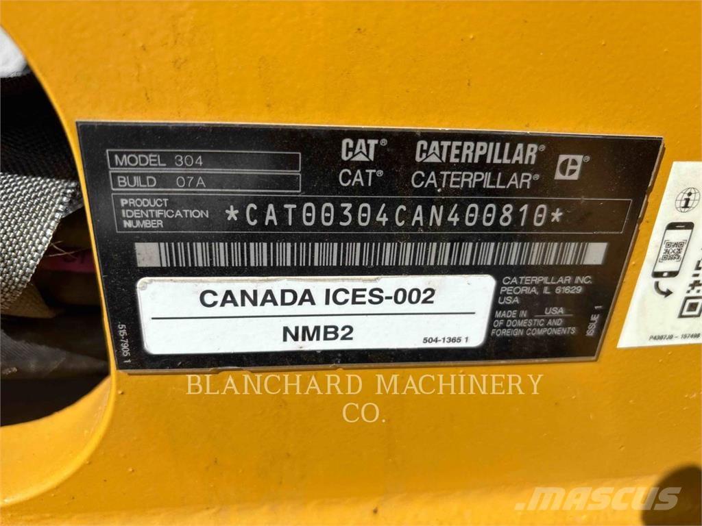 CAT 304 Escavatori cingolati