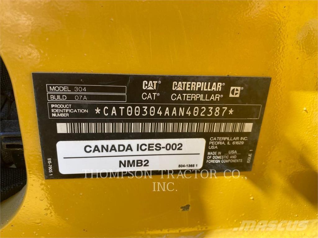 CAT 304 Escavatori cingolati