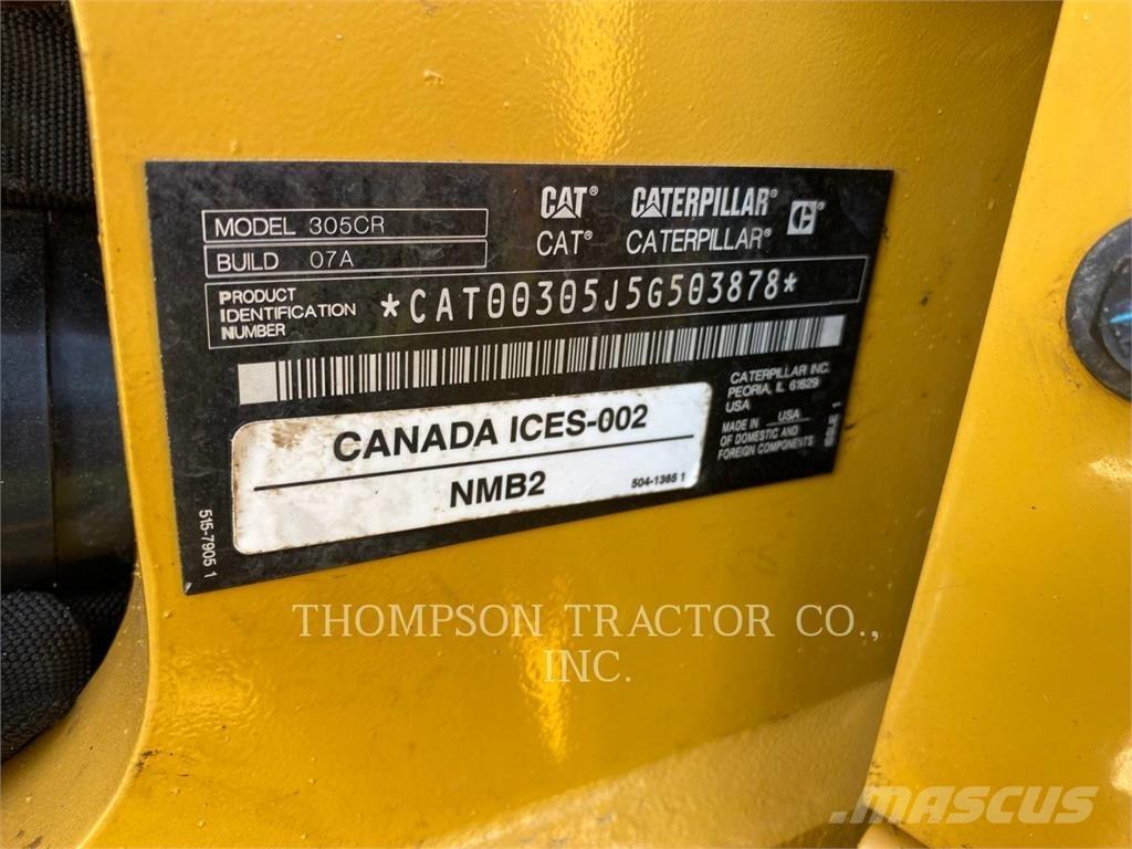 CAT 305 CR Escavatori cingolati