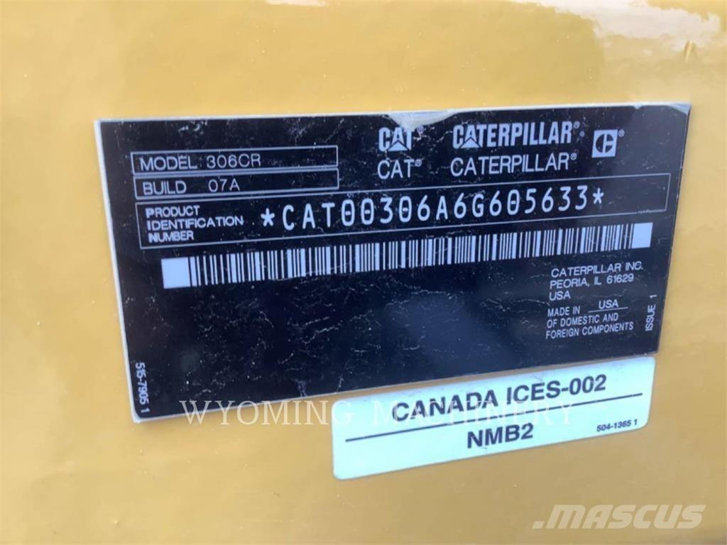 CAT 306 Escavatori cingolati
