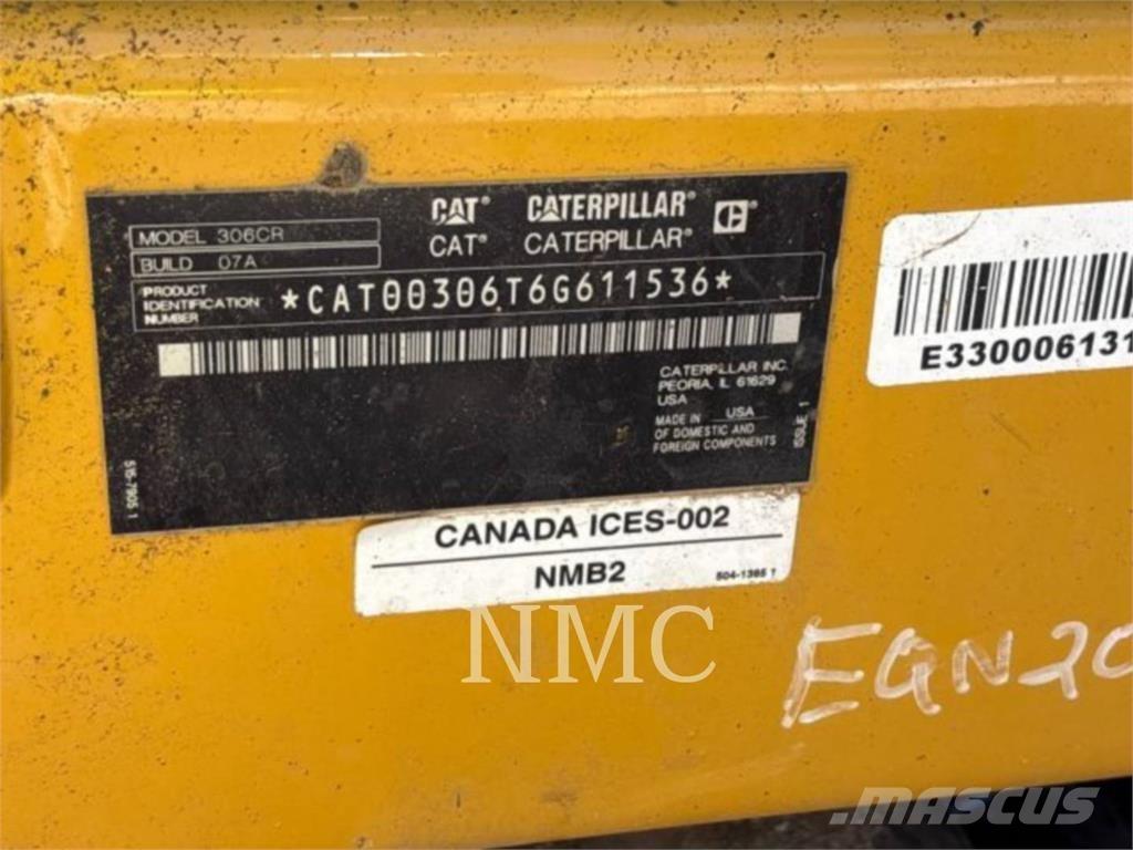 CAT 306-07CR Escavatori cingolati