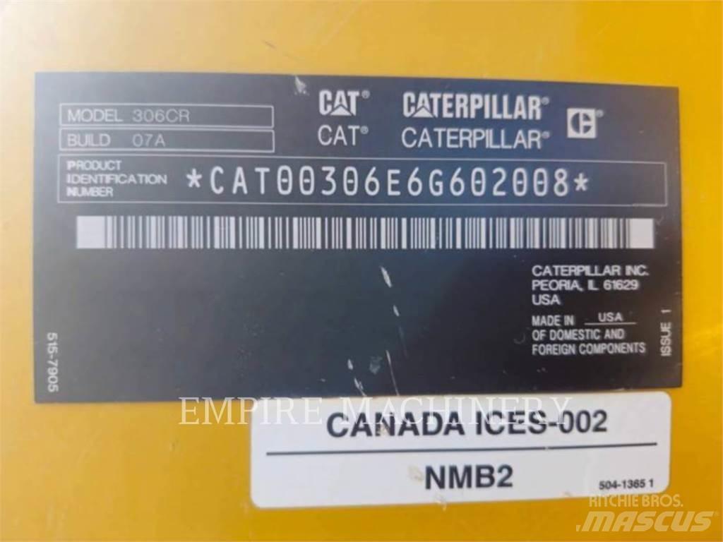 CAT 306 CR Escavatori cingolati