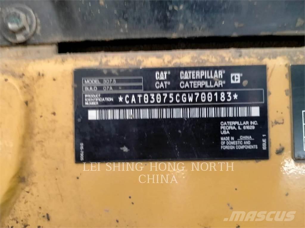 CAT 307.5 Escavatori cingolati