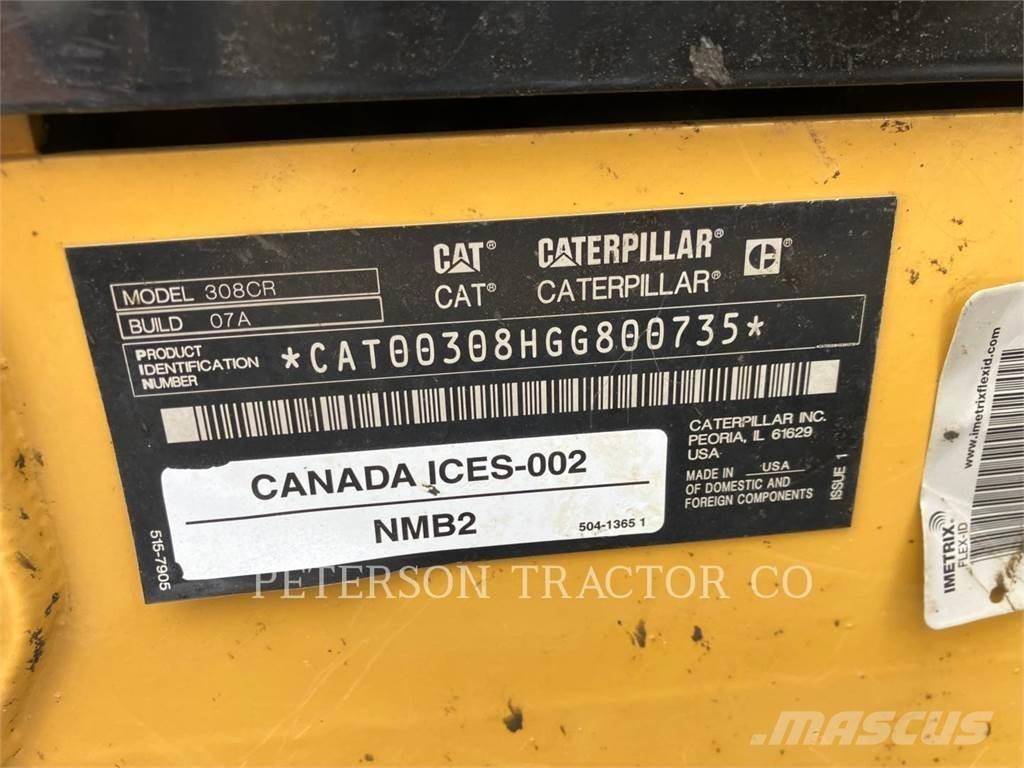 CAT 308 Escavatori cingolati