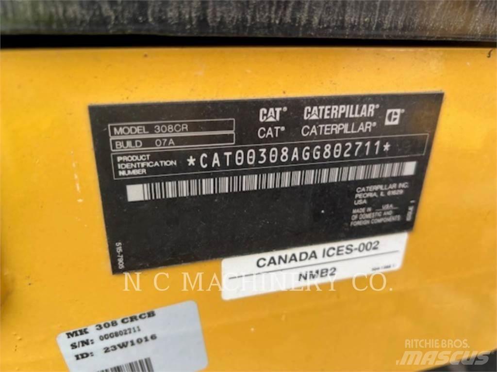 CAT 308 CRCB Escavatori cingolati