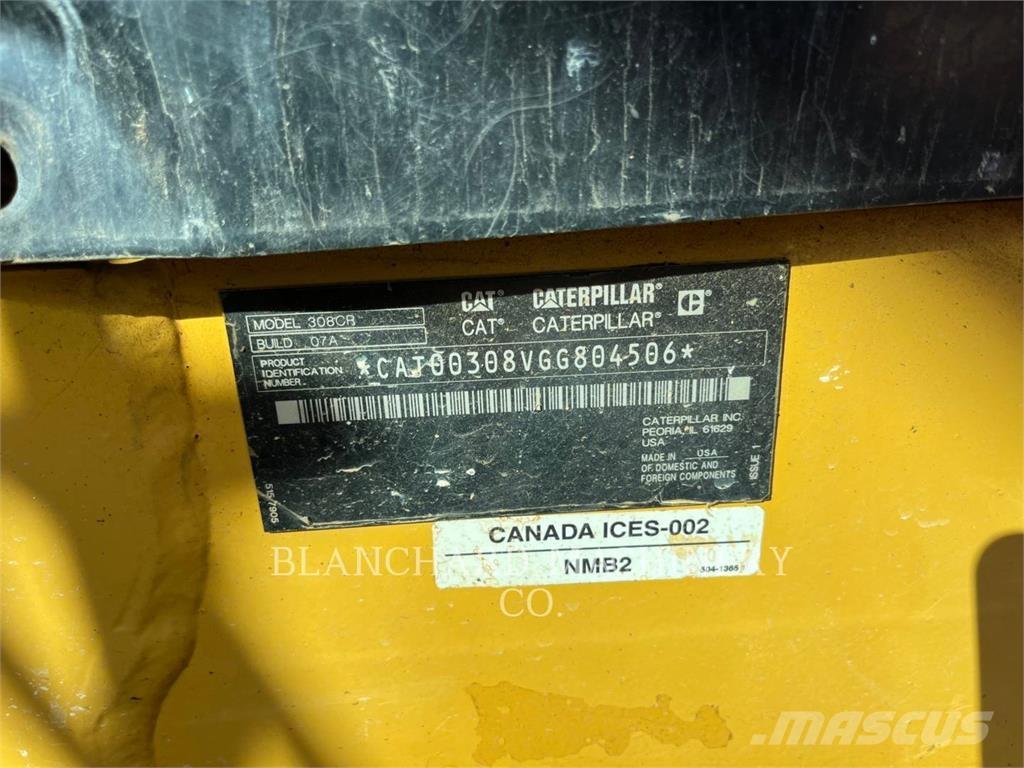 CAT 308CR Escavatori cingolati