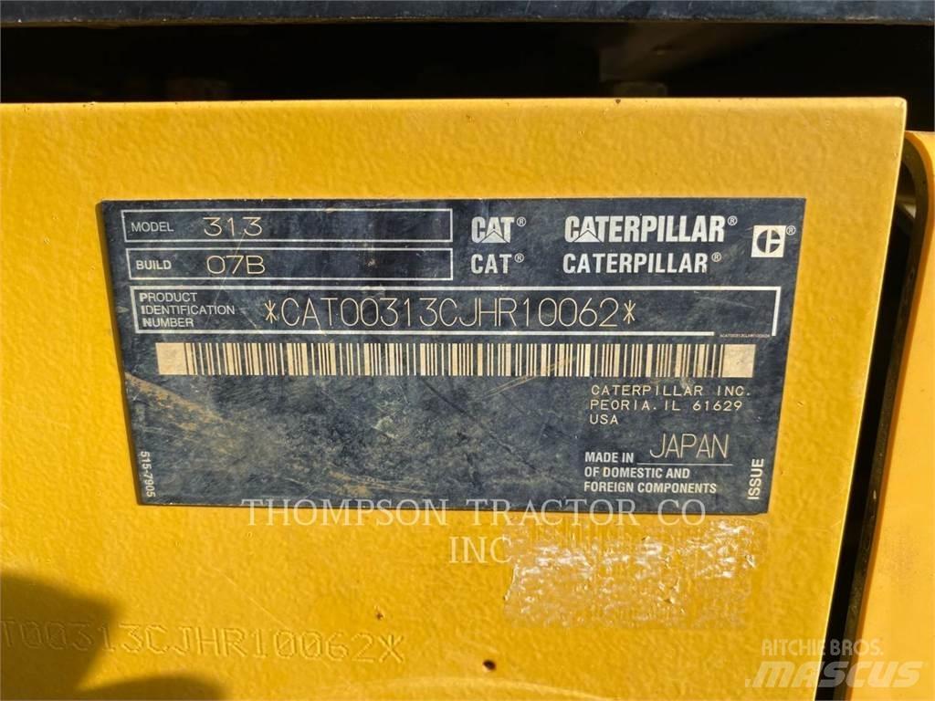 CAT 313 Escavatori cingolati
