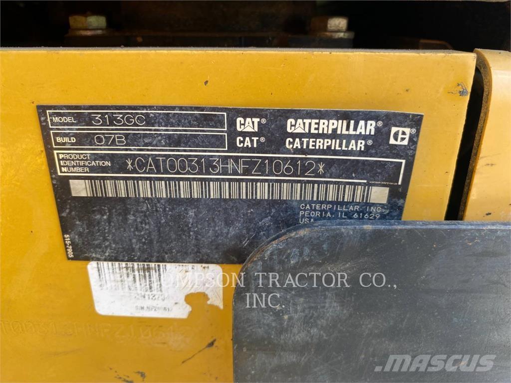 CAT 313GC Escavatori cingolati