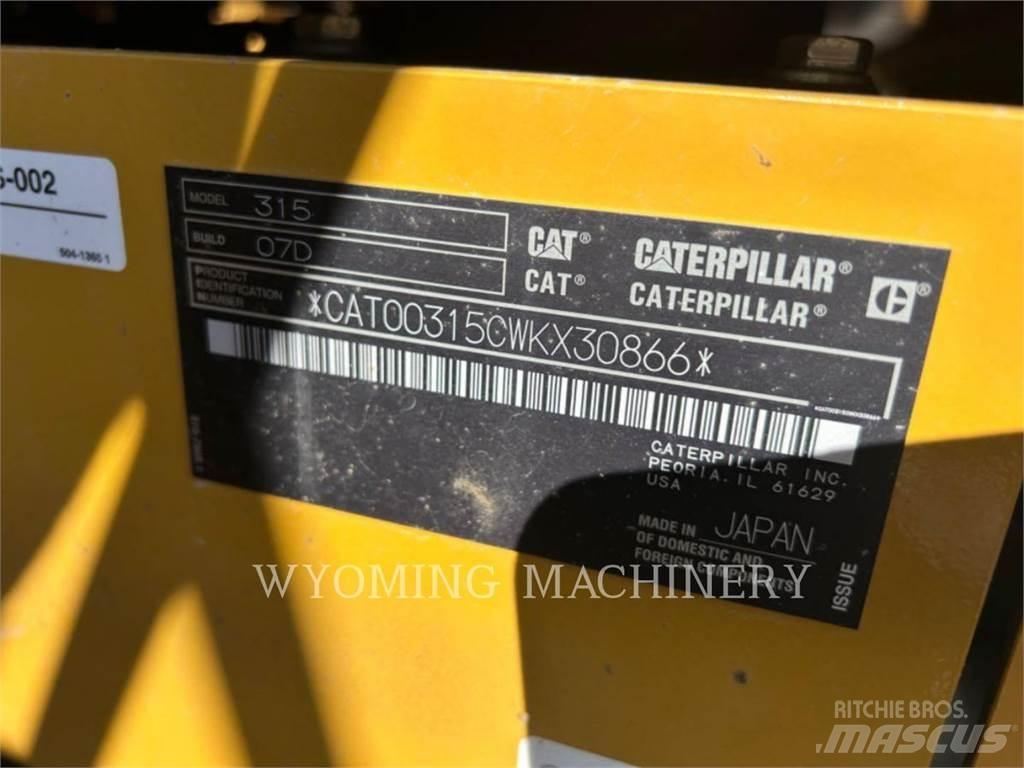 CAT 315 Escavatori cingolati