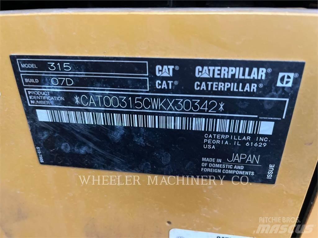 CAT 315 CF Escavatori cingolati