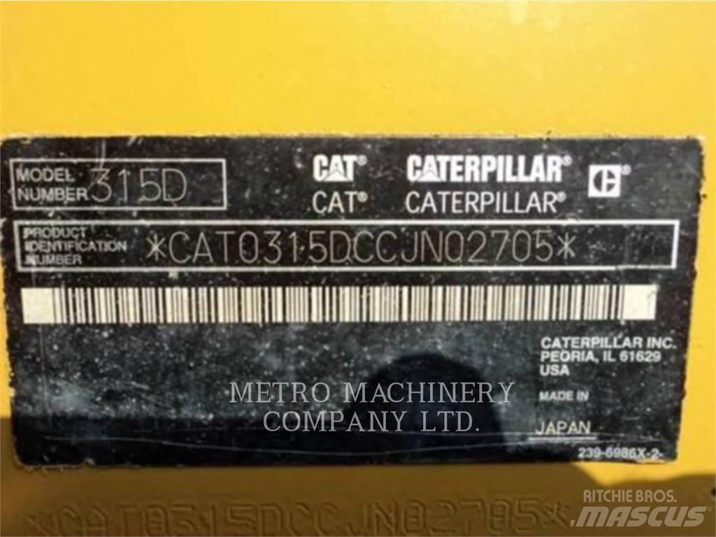 CAT 315DL Escavatori cingolati