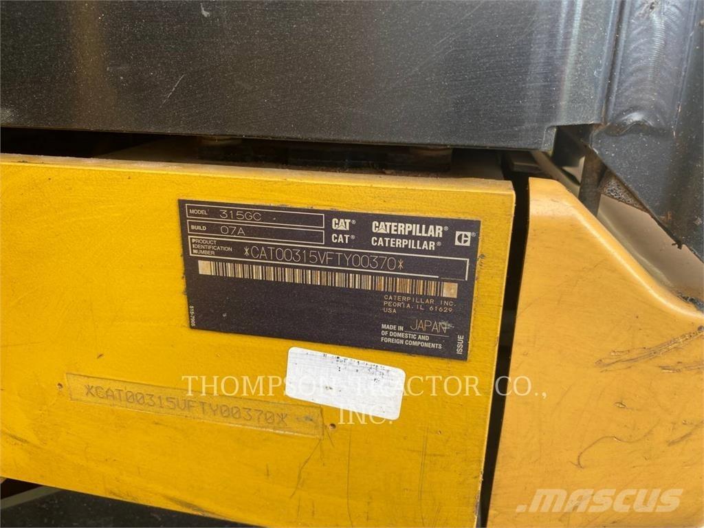 CAT 315GC Escavatori cingolati