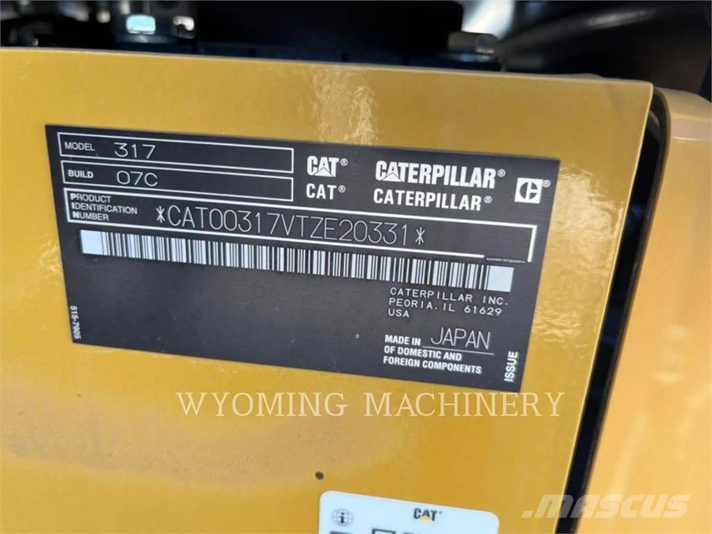 CAT 317 Escavatori cingolati