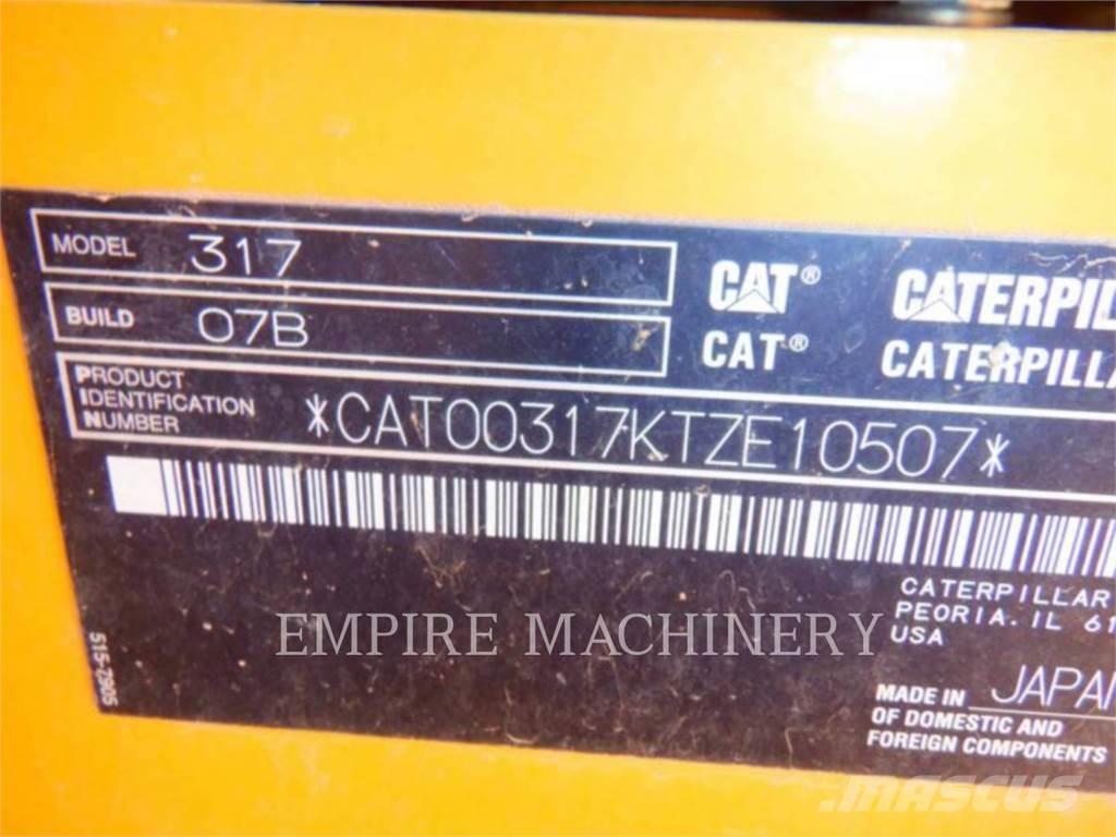 CAT 317-07 Escavatori cingolati