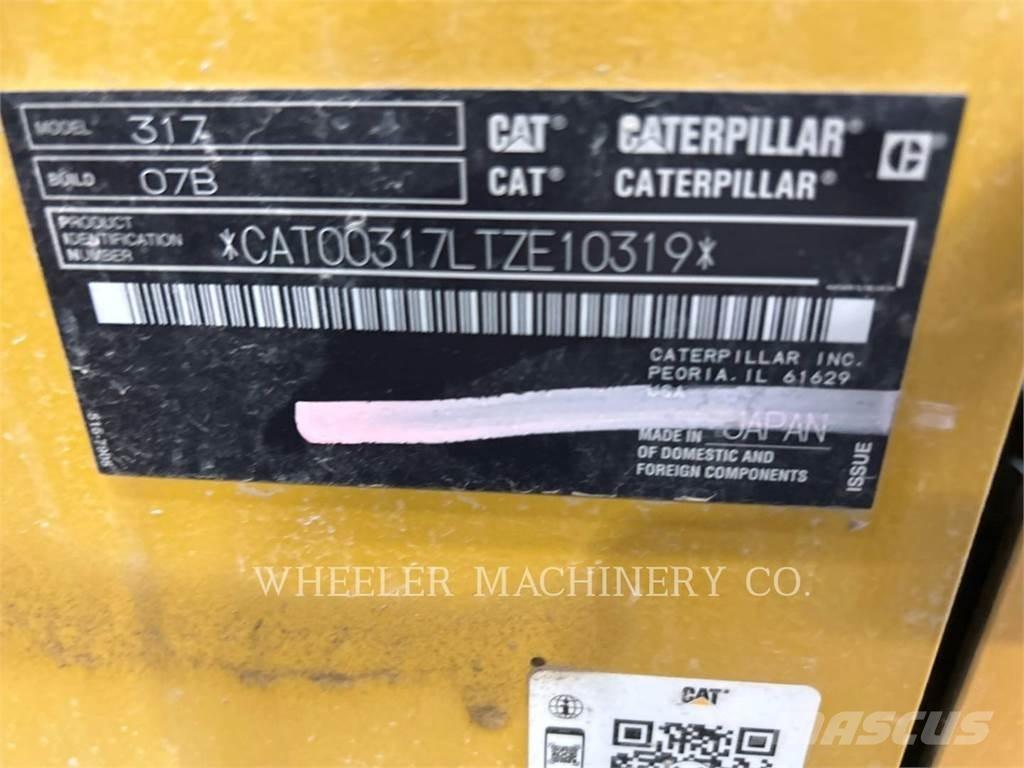 CAT 317 CF Escavatori cingolati