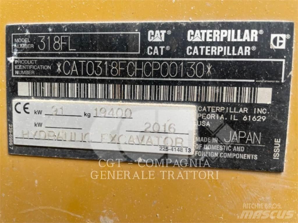 CAT 318F Escavatori cingolati