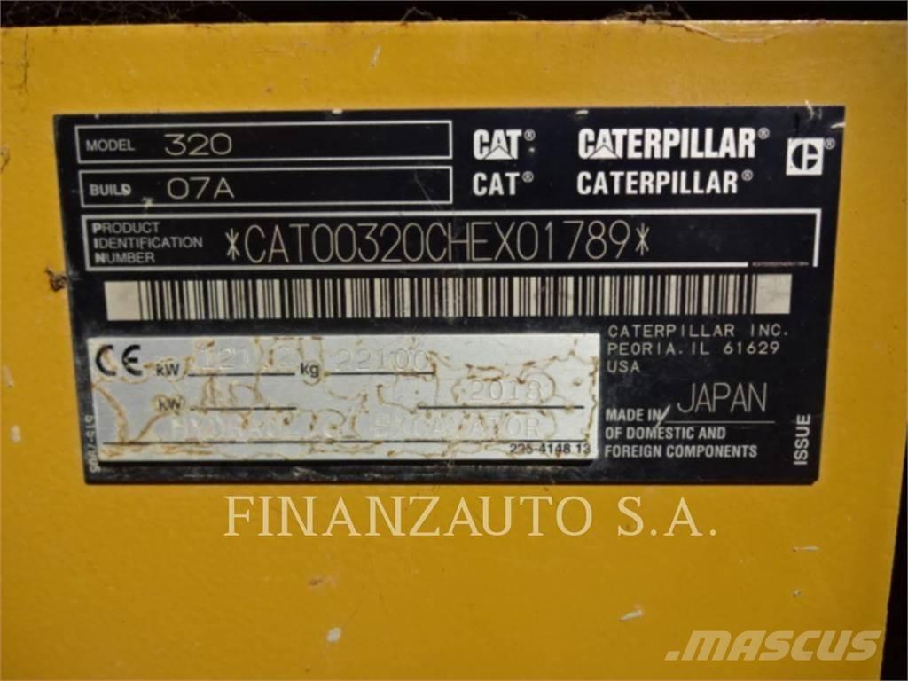 CAT 320 Escavatori cingolati