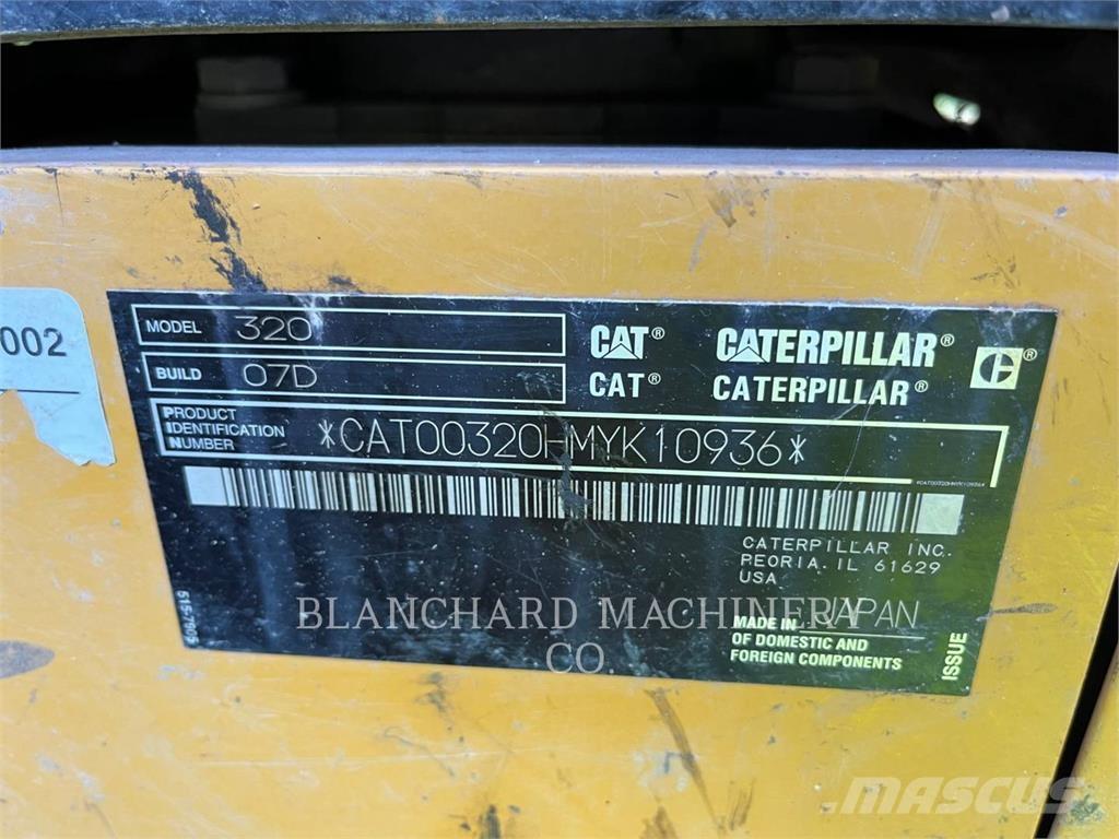 CAT 320 Escavatori cingolati