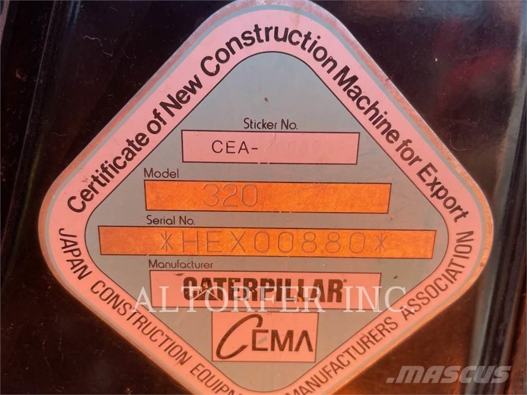 CAT 320-07 Escavatori cingolati