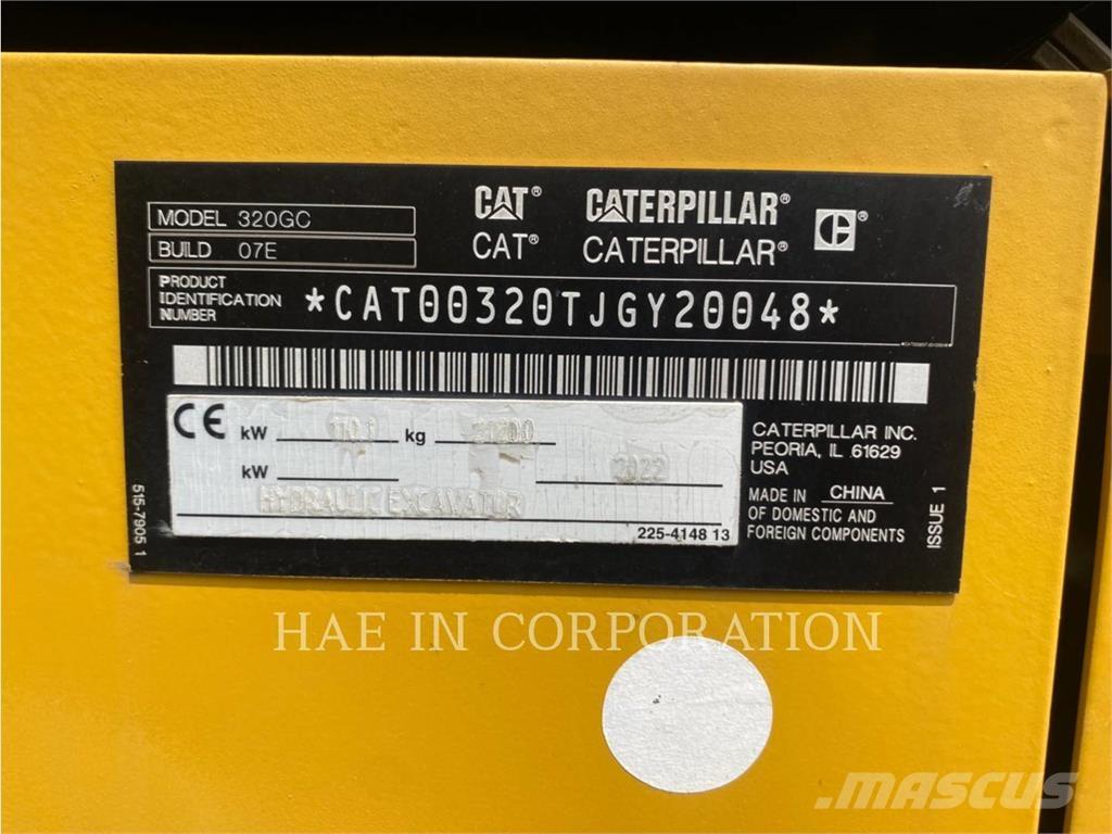 CAT 320-07GC Escavatori cingolati