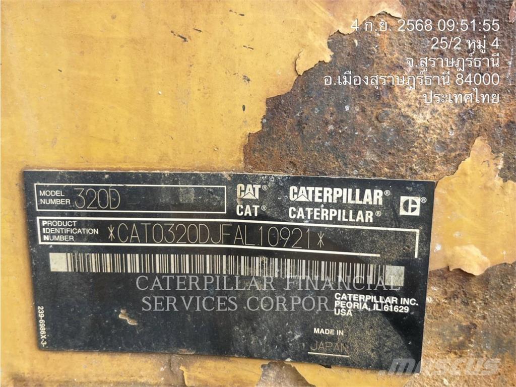 CAT 320D Escavatori cingolati