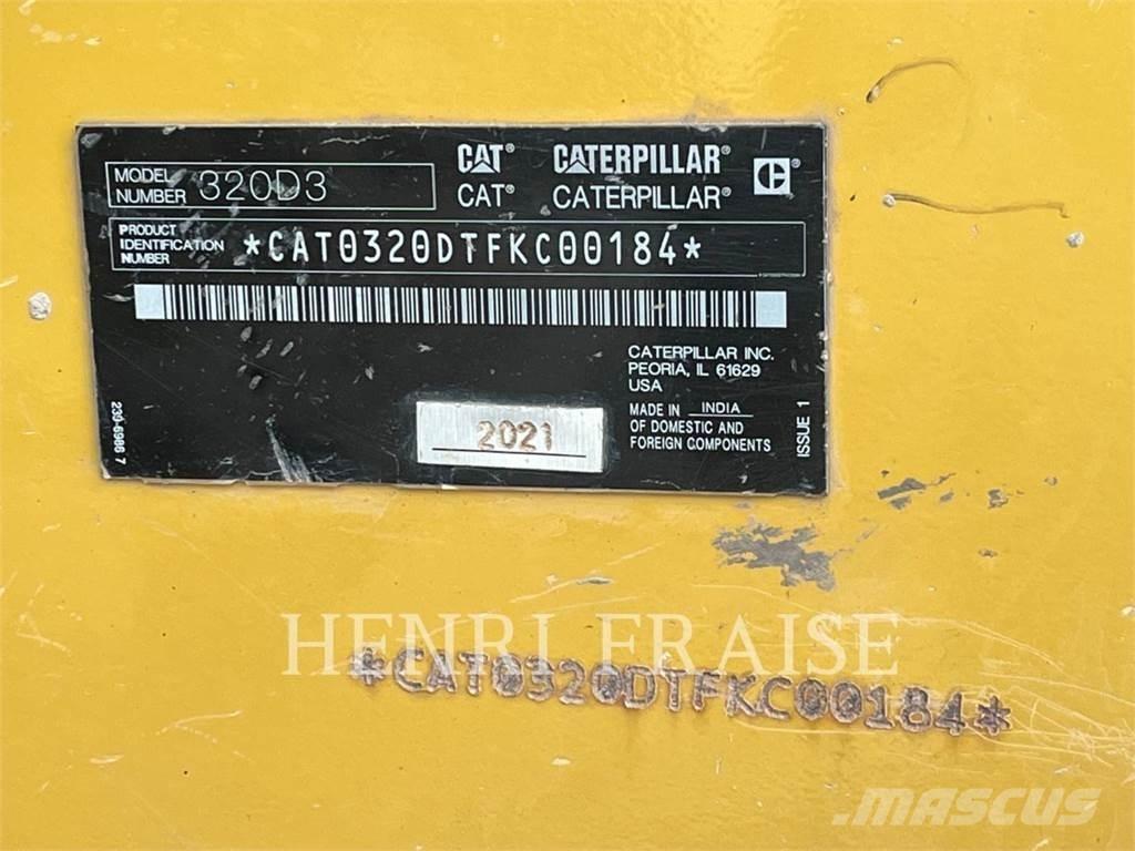 CAT 320D3 Escavatori cingolati