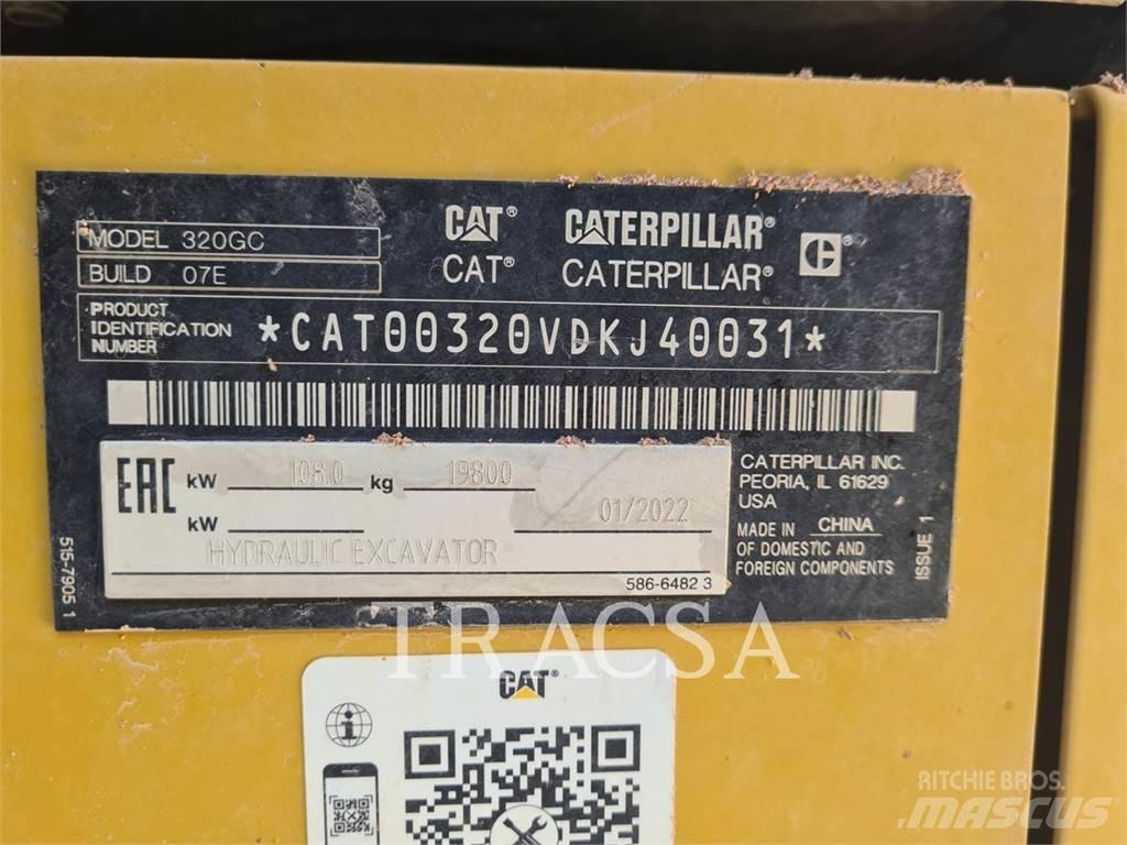 CAT 320GC Escavatori cingolati
