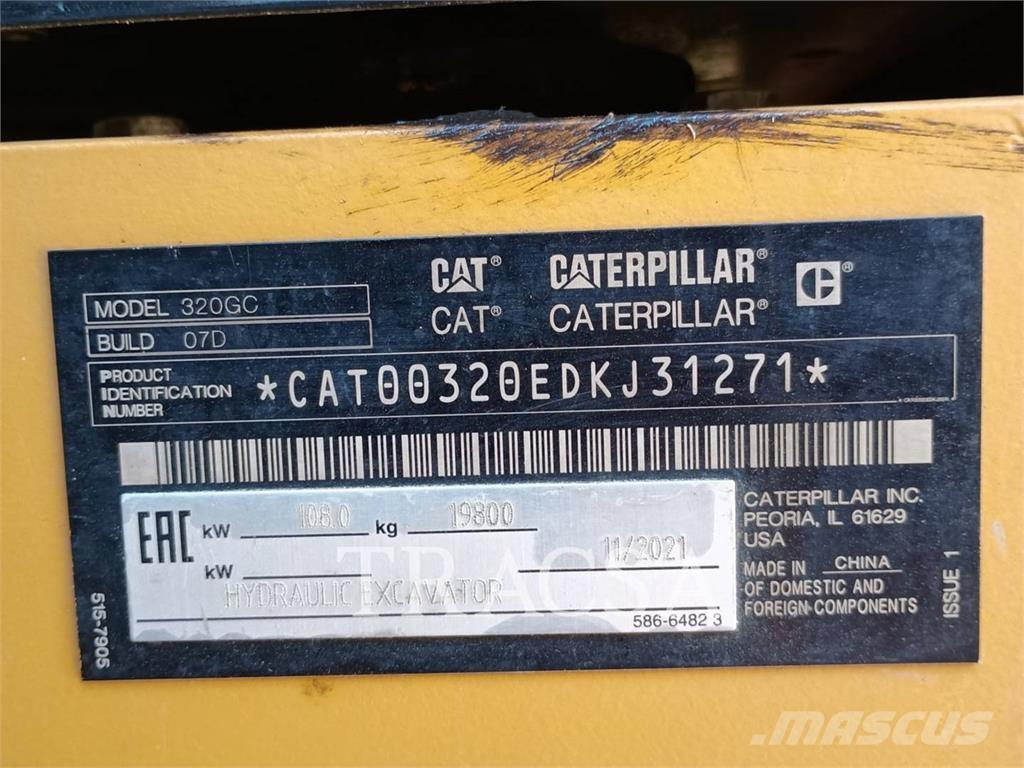 CAT 320GC Escavatori cingolati