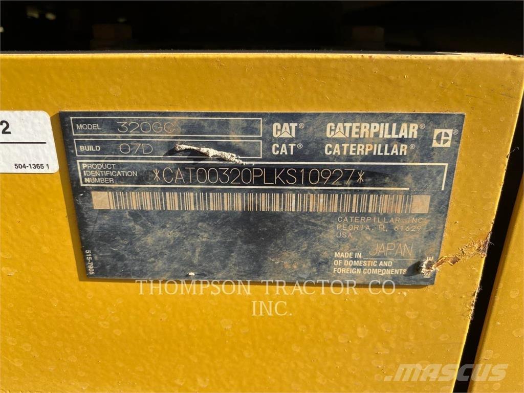 CAT 320GC Escavatori cingolati