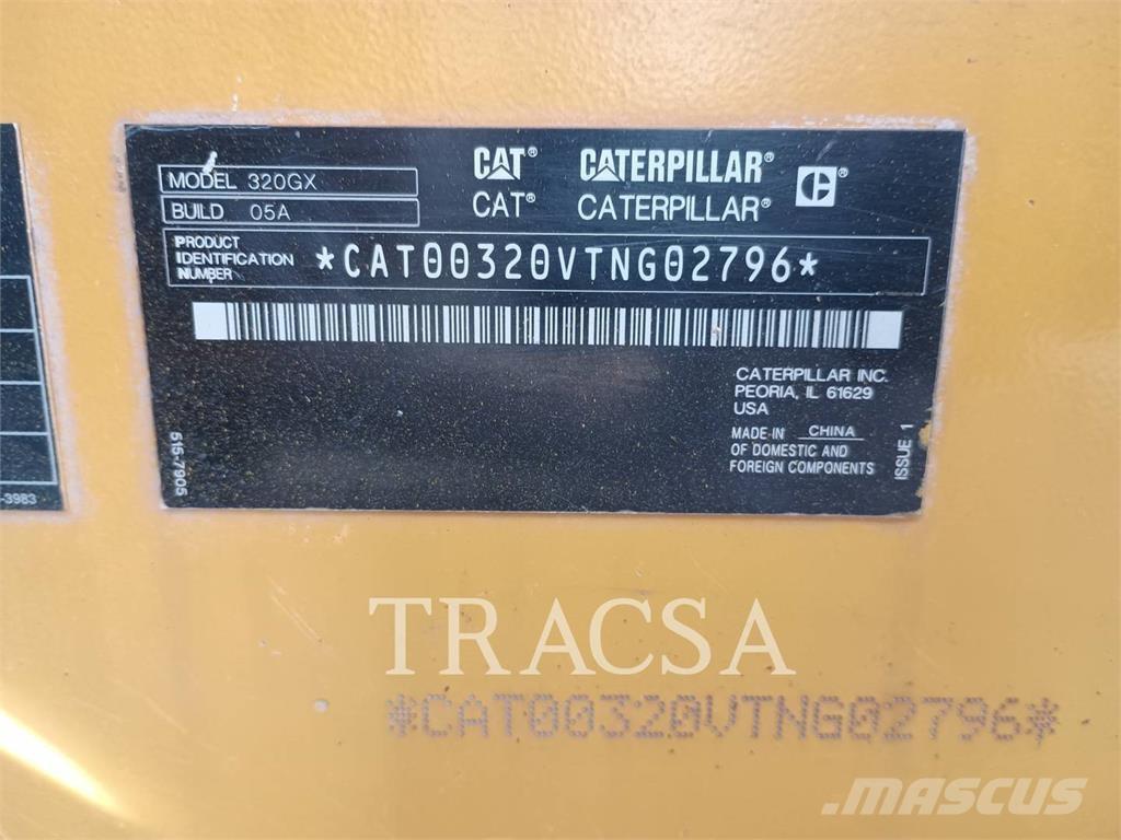 CAT 320GX Escavatori cingolati