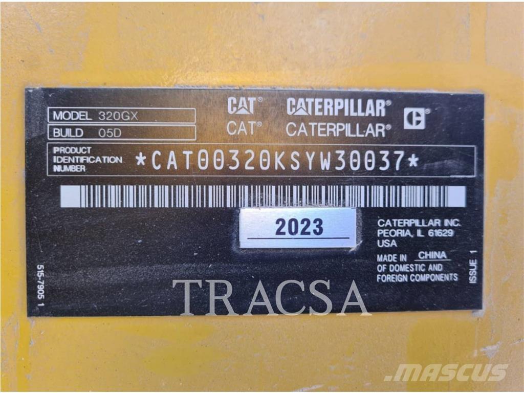 CAT 320GX Escavatori cingolati