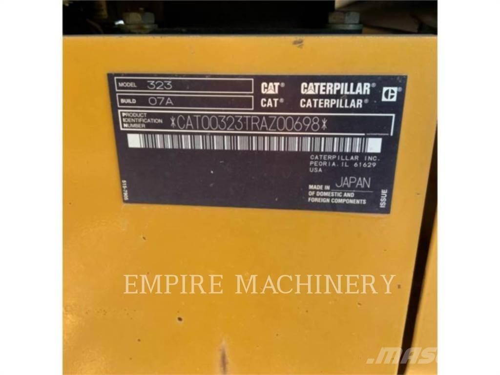 CAT 323-07 Escavatori cingolati