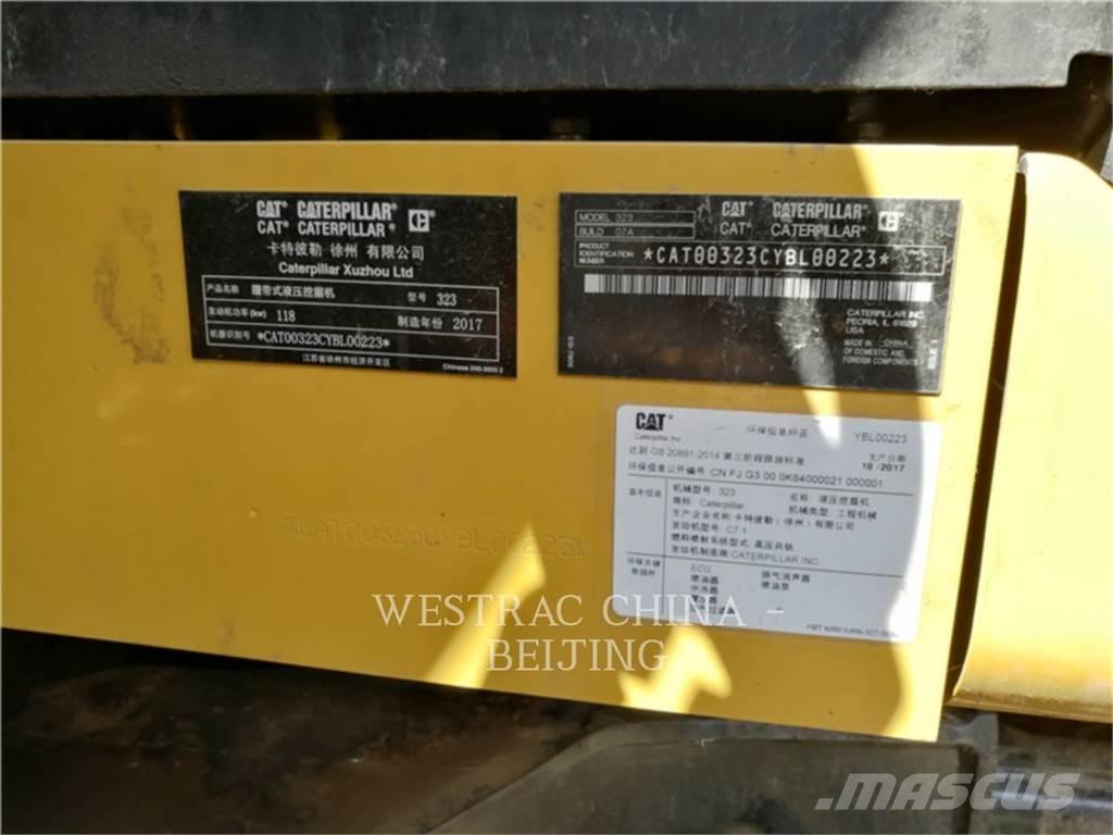 CAT 323-07 Escavatori cingolati