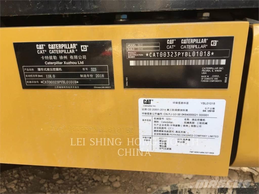 CAT 323-07 Escavatori cingolati