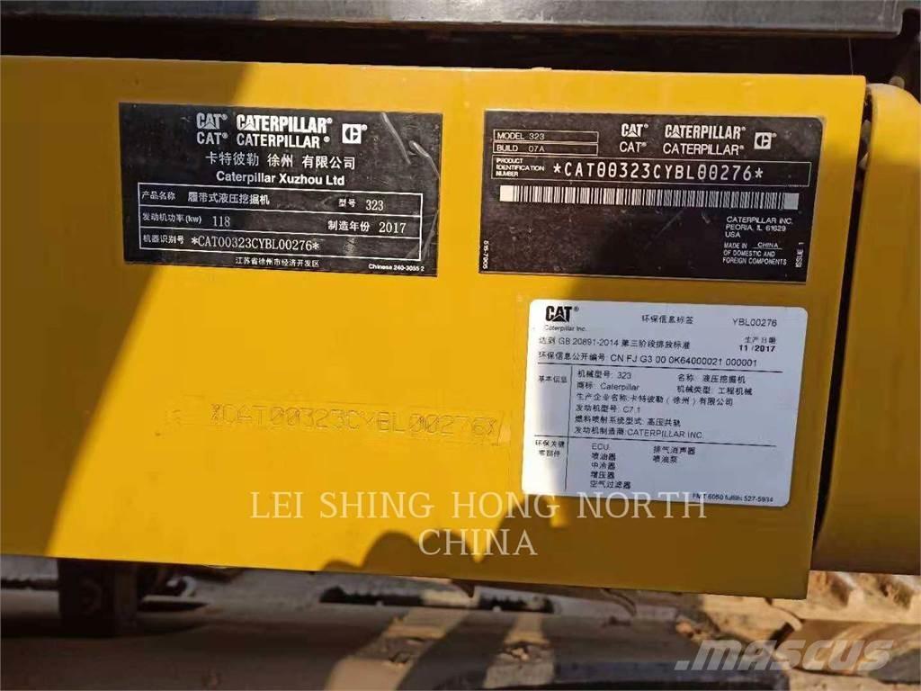 CAT 323-07 Escavatori cingolati