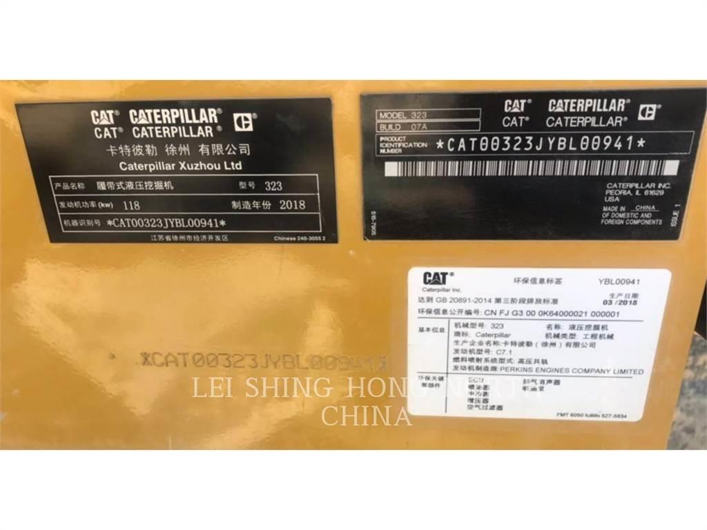CAT 323-07 Escavatori cingolati