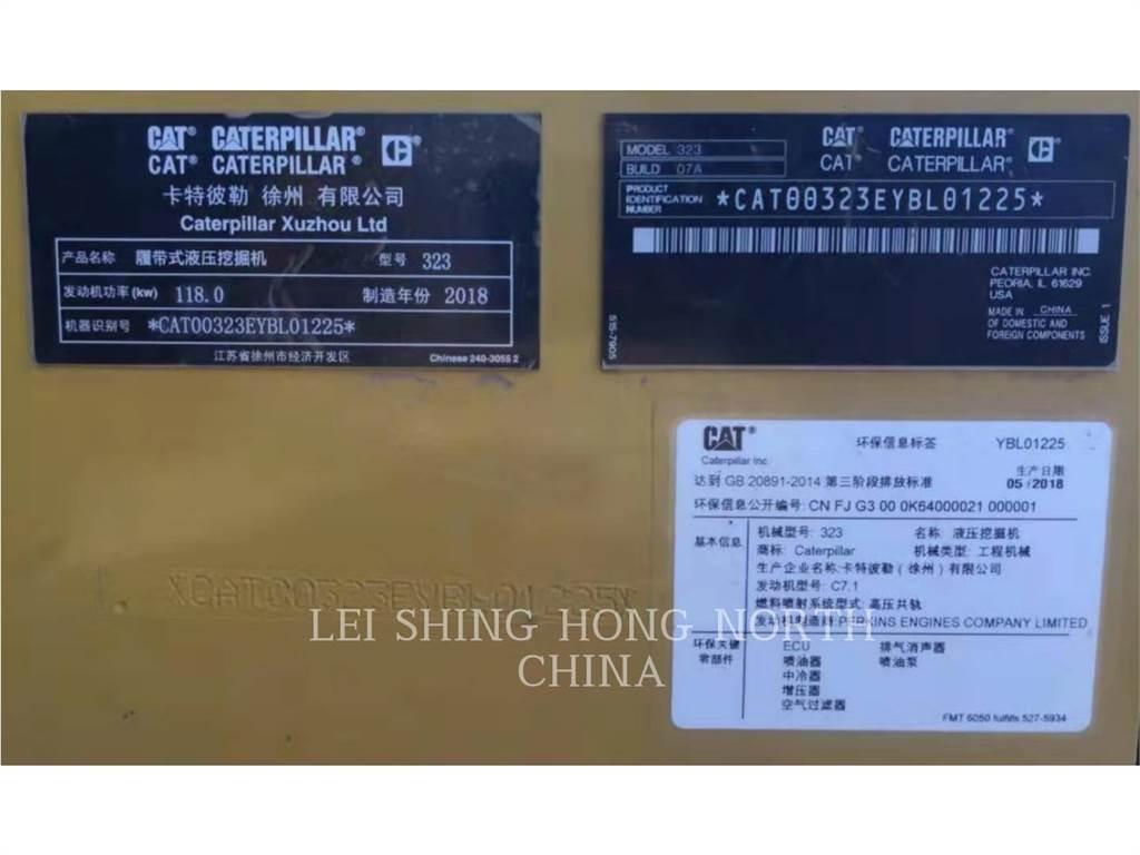 CAT 323-07 Escavatori cingolati