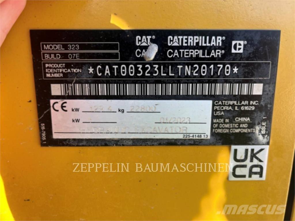 CAT 323-07D Escavatori cingolati