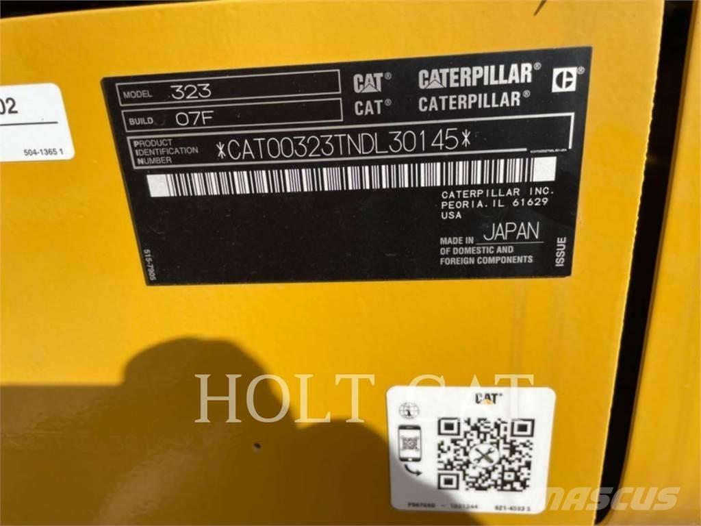 CAT 323 TC Escavatori cingolati