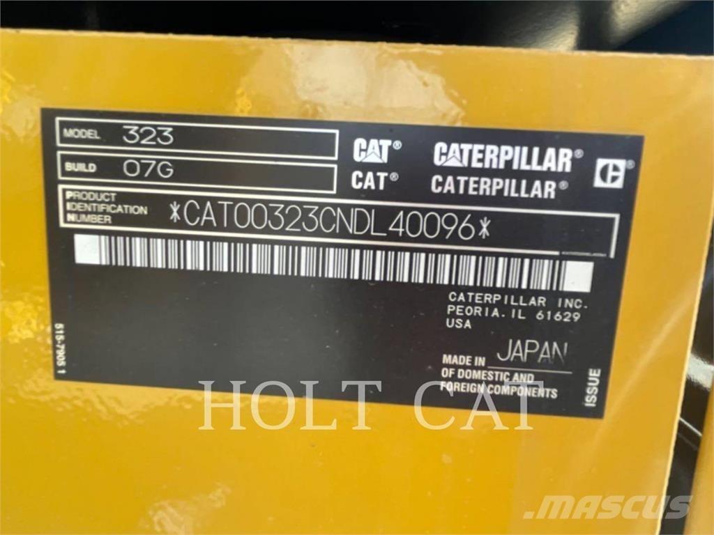 CAT 323 TC Escavatori cingolati