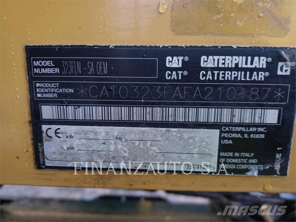 CAT 323F SA Escavatori cingolati