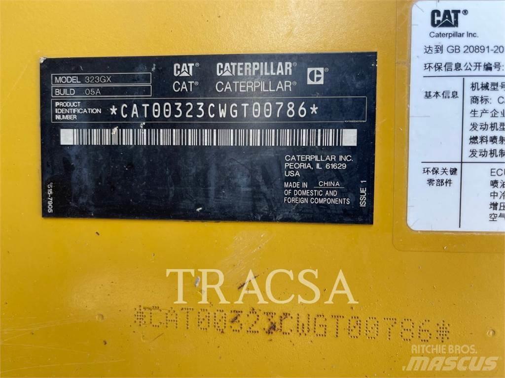 CAT 323GX Escavatori cingolati
