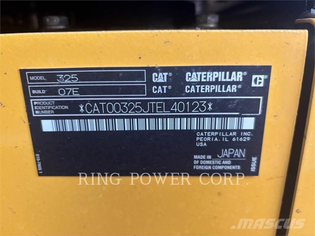 CAT 325 Escavatori cingolati