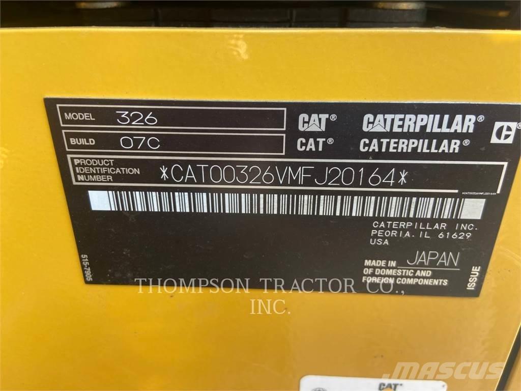 CAT 326 Escavatori cingolati