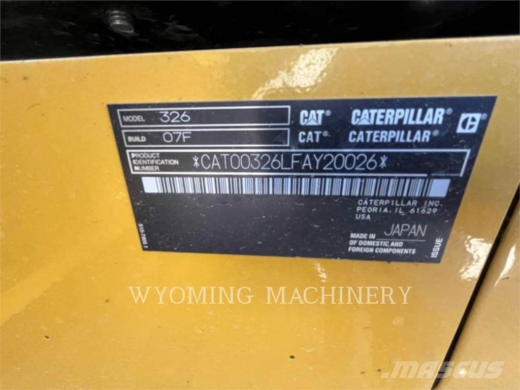 CAT 326 Crawler excavators