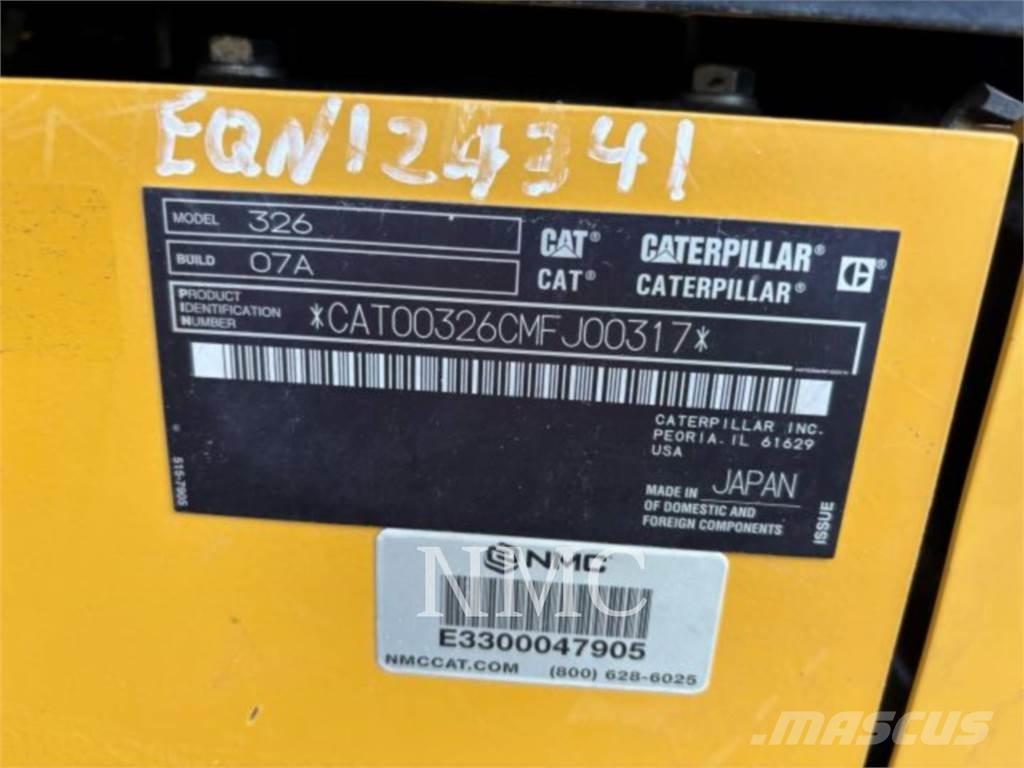CAT 326-07 Escavatori cingolati