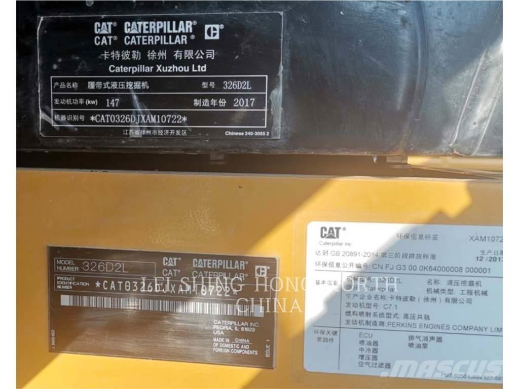 CAT 326D2L Escavatori cingolati
