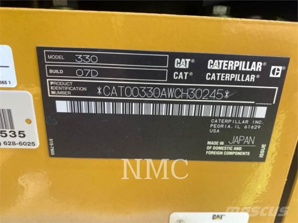 CAT 330 Escavatori cingolati