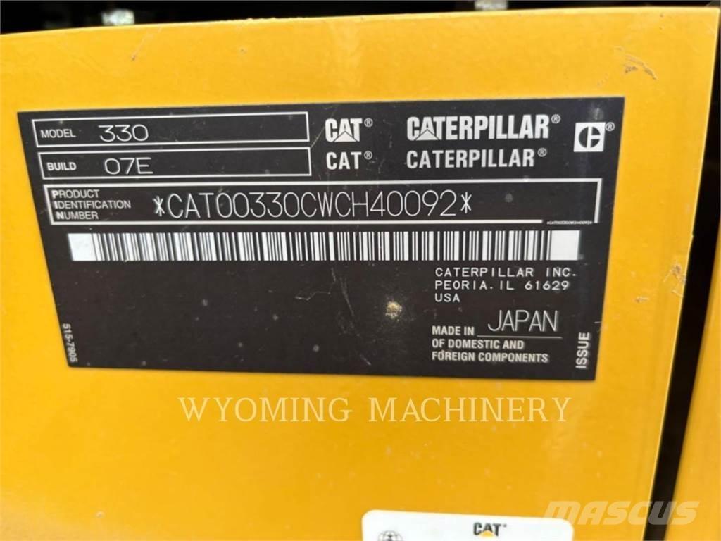 CAT 330 Escavatori cingolati