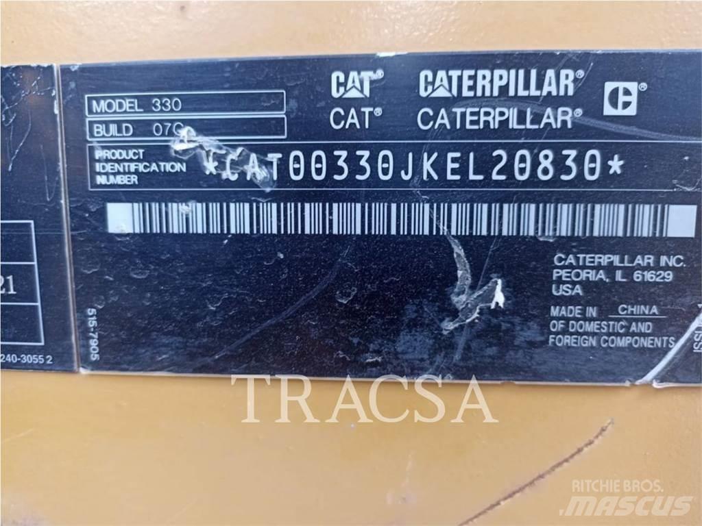 CAT 330 Escavatori cingolati